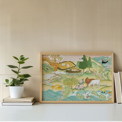 제주도(圖) 2, 루씨쏜 작가 그림