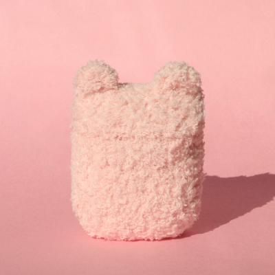 레이지띵 베이직 핑크 래빗띵 뜨개 에어팟 케이스