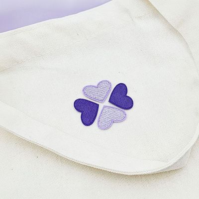스티커 의류 열 자수 하트 와펜 패치(WCF5683)