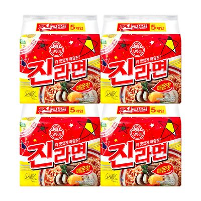 오뚜기 진라면 매운맛 120g 20봉