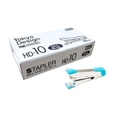 혜명몰 평화 맥스 스테플러 HD-10 스카이블루 / 일산/10호침 - 갑 (10개입) 스테이플러심 스태플러 스템플(WFPBS2N)