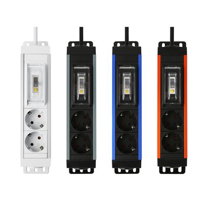 유커먼 알루미늄 고용량 누전 차단기 멀티탭 2구