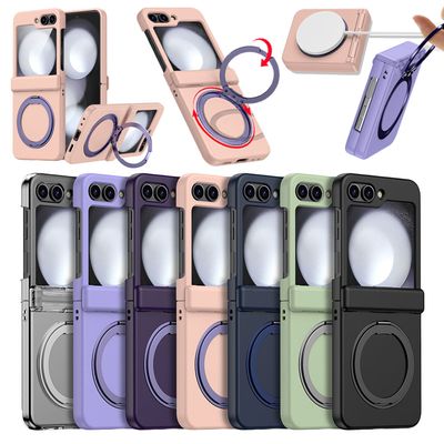 갤럭시Z플립 6 5 맥세이프 자석 링 거치대 힌지케이스