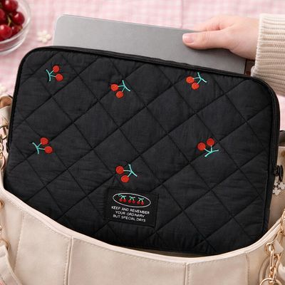 아트박스 13인치 노트북파우치 체리