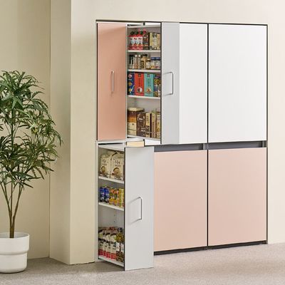 밸리 300C 슬라이딩 틈새 팬트리 비스포크 수납장