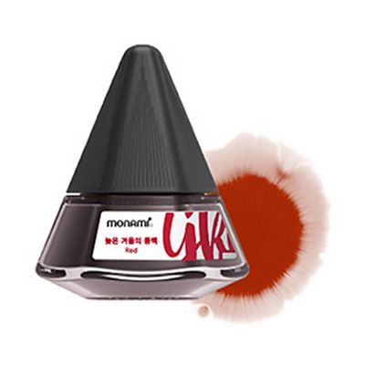 모나미 153네오 만년필 병잉크 12레드