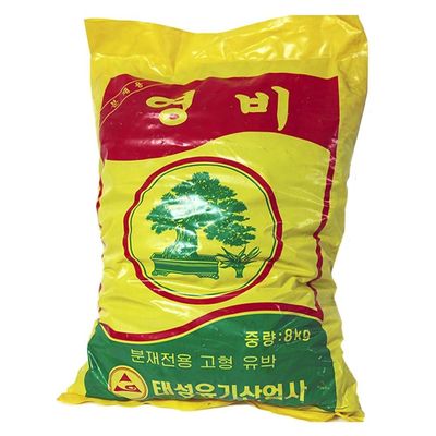 분재전용 고형유박 비료 웃거름 퇴비 8kg 유박거름 유기질비료 원예용품 화초 나무(WFPAGNP)