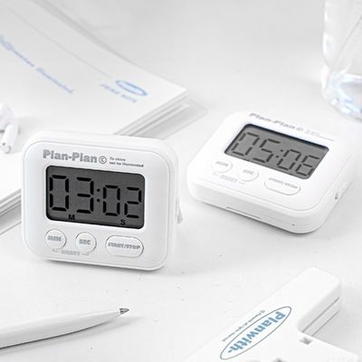 플랜위드 심플 디지털 스탠드업 공부 주방 타이머