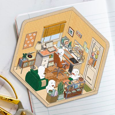 '홈, 스위트 홈' 스트레스 해소 3D DIY 데코 스티커