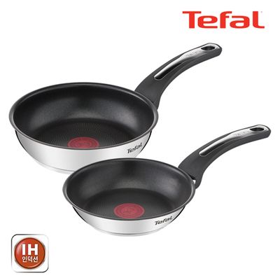 테팔 팬&냄비 스테인리스 스틸 뉴 이모션 2종세트