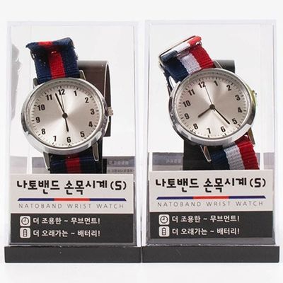 손목시계 나토밴드 시계 아날로그 밴드 필드워치 아웃도어 텐바이텐(WFPANWV)