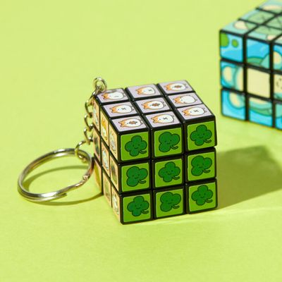 아트박스 매직큐브 키링 클로버