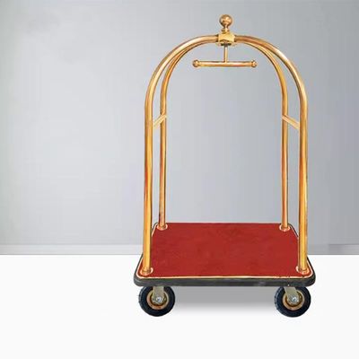 크라운 레드 호텔 세탁물운반카트 (바퀴선택 가능)