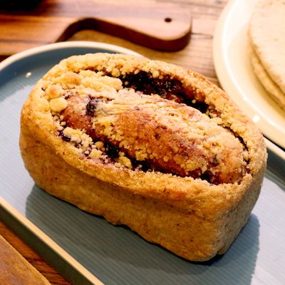 국내산 발아 통밀로 만든 비건빵 블루베리식빵 360g