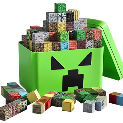 마그네틱 자석 블록 쌓기놀이 세트 보드게임 B1900