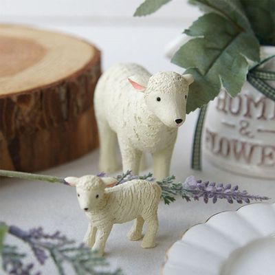 [와인앤쿡]뉴질랜드 양 인형 미니어쳐 1세트