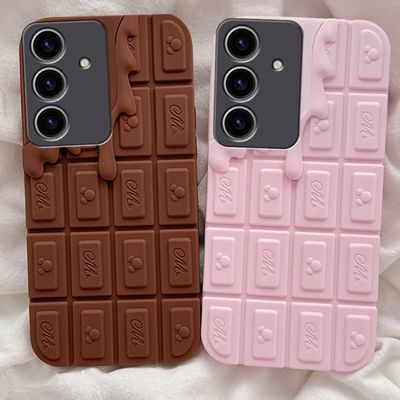 갤럭시s25 s24 s23 s22 a32 초콜릿 디자인 젤리케이스