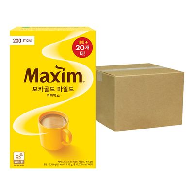 맥심 모카골드 마일드 180T+20T 4개