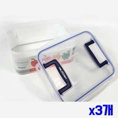 WL 신선 보관 투명한 밀폐용기 6.5L x3개 정리용품(WFLPOWF)