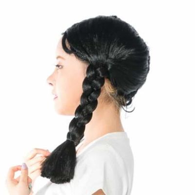 파티가발복고여학생가발 포토부스소품 분장가발(WFPEHNG)