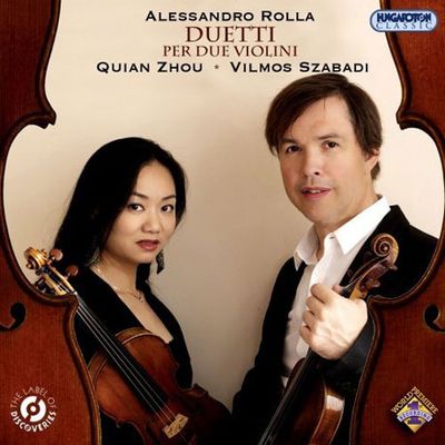 DUETS FOR 2 VIOLINS/ QUIAN ZHOU, VILMOS SZABADI
