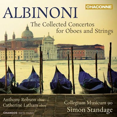 THE COLLECTED CONCERTOS FOR OBOES AND STRINGS/ ANTHONY ROBSON, CATHERINE LATHAM, SIMON STANDAGE