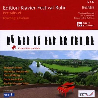 EDITION KLAVIER-FESTIVAL RUHR VOL.28: PORTRAITS 6/ BENJAMIN MOSER [루르 피아노 페스티발 28집]