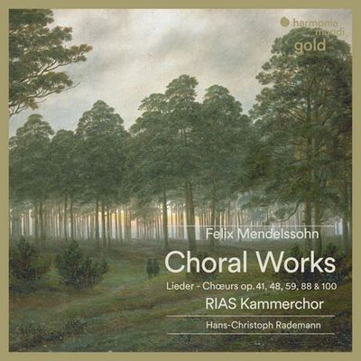 CHORAL WORKS/ HANS- CHRISTOPH RADEMANN [HM GOLD] [멘델스존: 무반주 혼성 합창 명곡집 - 라데만]