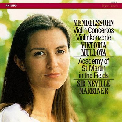 VIOLIN CONCERTOS/ VIKTORIA MULLOVA, NEVILLE MARRINER [멘델스존: 바이올린 협주곡 - 빅토리아 뮬로바, 매리너]