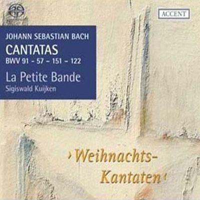CANTATAS BWV 91-57-151-122/ LA PETTITE BANDE, SIGISWALD KUIJKEN [SACD HYBRID] [바흐 칸타타 14집]