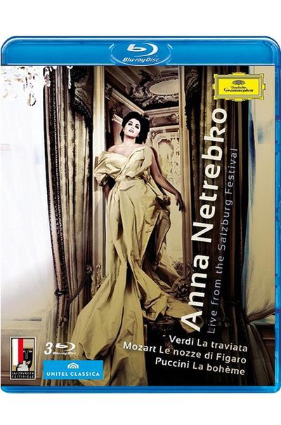 LIVE FROM THE SALZBURG FESTIVAL [잘츠부르크 3대 오페라: 라트라비아타, 피가로의 결혼, 라보엠 - 안나 네트렙코]