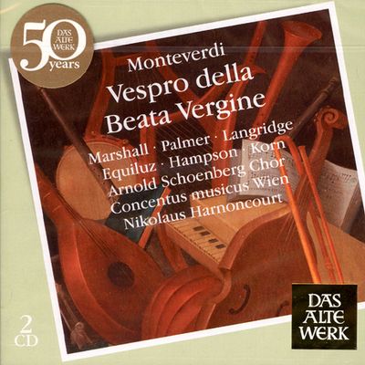 VESPRO DELLA BEATA VERGINE/ NIKOLAUS HARNONCOURT