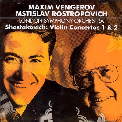 VIOLIN CONCERTOS 1 & 2/ MAXIM VENGEROV/ MSTISLAV ROSTROPOVICH