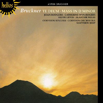 TE DEUM, MASS IN D MINOR/ JOAN RODGERS, MATTHEW BEST [HELIOS]