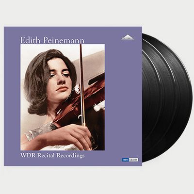 WDR RECITAL RECORDINGS [에디트 파이네만: 쾰른 방송국 미공개 스튜디오 레코딩] [180G LP]