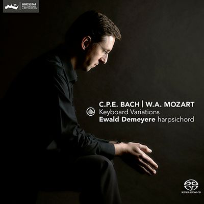 KEYBOARD VARIATIONS/ EWALD DEMEYERE [SACD HYBRID] [C.P.E.바흐 & 모차르트: 건반 변주곡 - 에발트 데메예르]