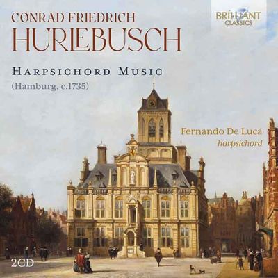 HARPSICHORD MUSIC/ FERNANDO DE LUCA [후를레부슈: 하프시코드 작품 - 페르난도 데 루카]