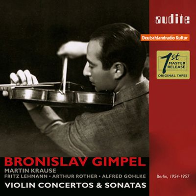 RIAS RECORDINGS: VIOLIN CONCERTOS & SONATAS/ MARTIN KRAUSE [브로니슬라프 짐펠 RIAS 레코딩]