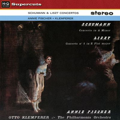 PIANO CONCERTOS/ ANNIE FISCHER, OTTO KLEMPERER [LP] [슈만 & 리스트: 피아노 협주곡]