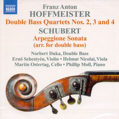 DOUBLE BASS QUARTETS NOS.2,3 AND 4/ NORBERT DUKA, ERNO SEBESTYEN
