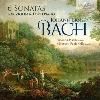 6 SONATAS FOR VIOLIN & FORTEPIANO/ SUSANNA PISANA, MAURIZIO PACIARIELLO [에른스트 바흐: 바이올린과 포르테피아노를 위한 6개의 소나타 - 수산나 피사나, 마우리치오 파차렐로]