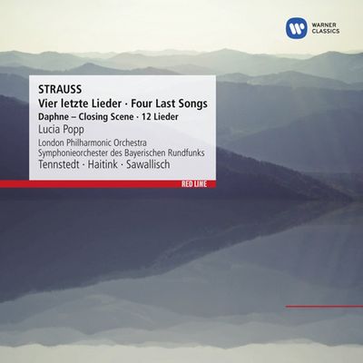 FOUR LAST SONGS/ LUCIA POPP, KLAUS TENNSTEDT [RED LINE] [슈트라우스: 마지막 4개의 노래]