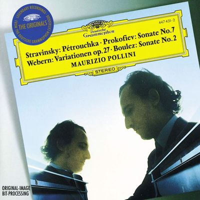 STRAVINSKY/ PROKOFIEV/ WEBERN/BOULEZ/ MAURIZIO POLLINI