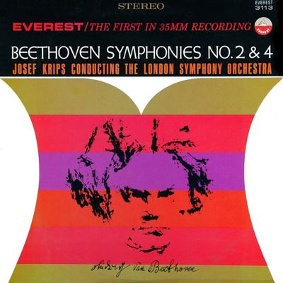SYMPHONIES NO.2 & 4/ JOSEF KRIPS [SACD HYBRID] [EVEREST] [베토벤: 교향곡 2 & 4번]