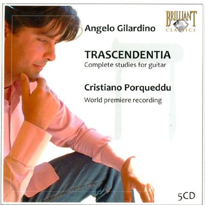 TRASCENDENTIA: COMPLETE STUDIES FOR GUITAR/ CRISTIANO PORQUEDDU