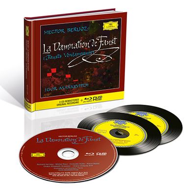 LA DAMNATION DE FAUST/ IGOR MARKETVICH [2CD+BDA] [베를리오즈: 파우스트의 천벌 - 마르케비치] [한정반]