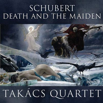 STRING QUARTETS: DEATH AND THE MAIDEN/ TAKACS QUARTET [슈베르트: 현악 사중주<죽음과 소녀> - 타카치 사중주단]