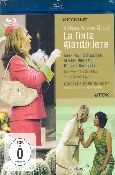 LA FINTA GIARDINIERA/ NIKOLAUS HARNONCOURT [모차르트: 가짜 여정원사]