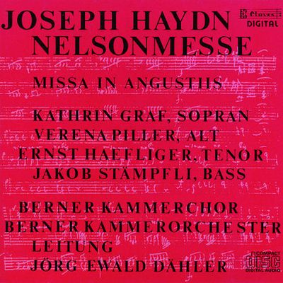 NELSON MESSE: MISSA IN ANGUSTIIS/ JORG EWALD DAHLER