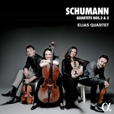 QUARTETS NOS.2 & 3/ ELIAS STRING QUARTET [슈만: 현악사중주 2 & 3번 - 엘리아스 사중주단]